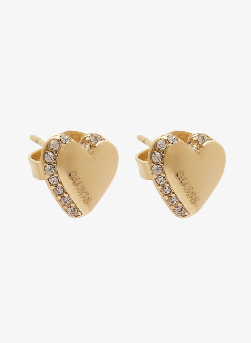 GUESS  Heart Bracelet And  Studs for Women | Best Price UAE
